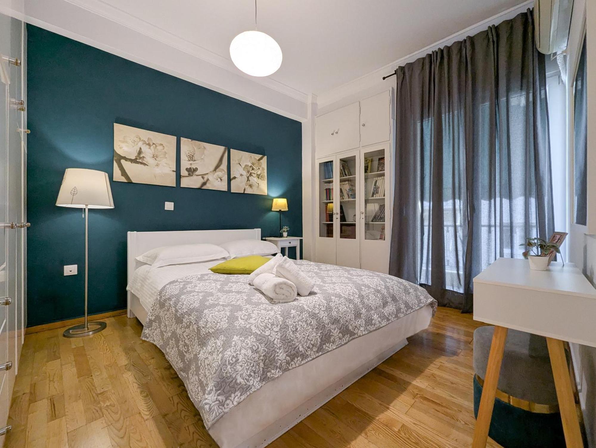 Spacious Apt For 5 Guests Next To Acropolis&Metro Athene Buitenkant foto