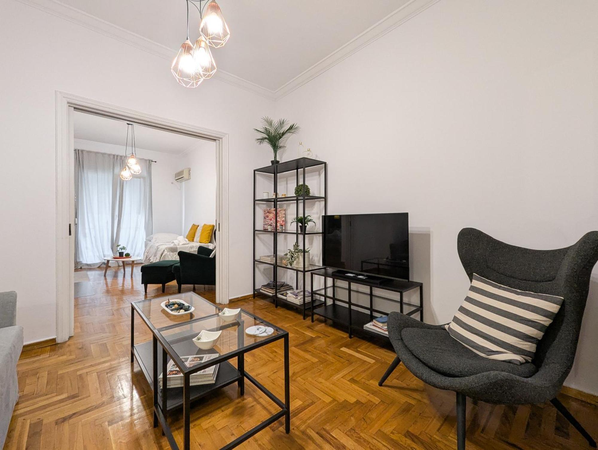 Spacious Apt For 5 Guests Next To Acropolis&Metro Athene Buitenkant foto