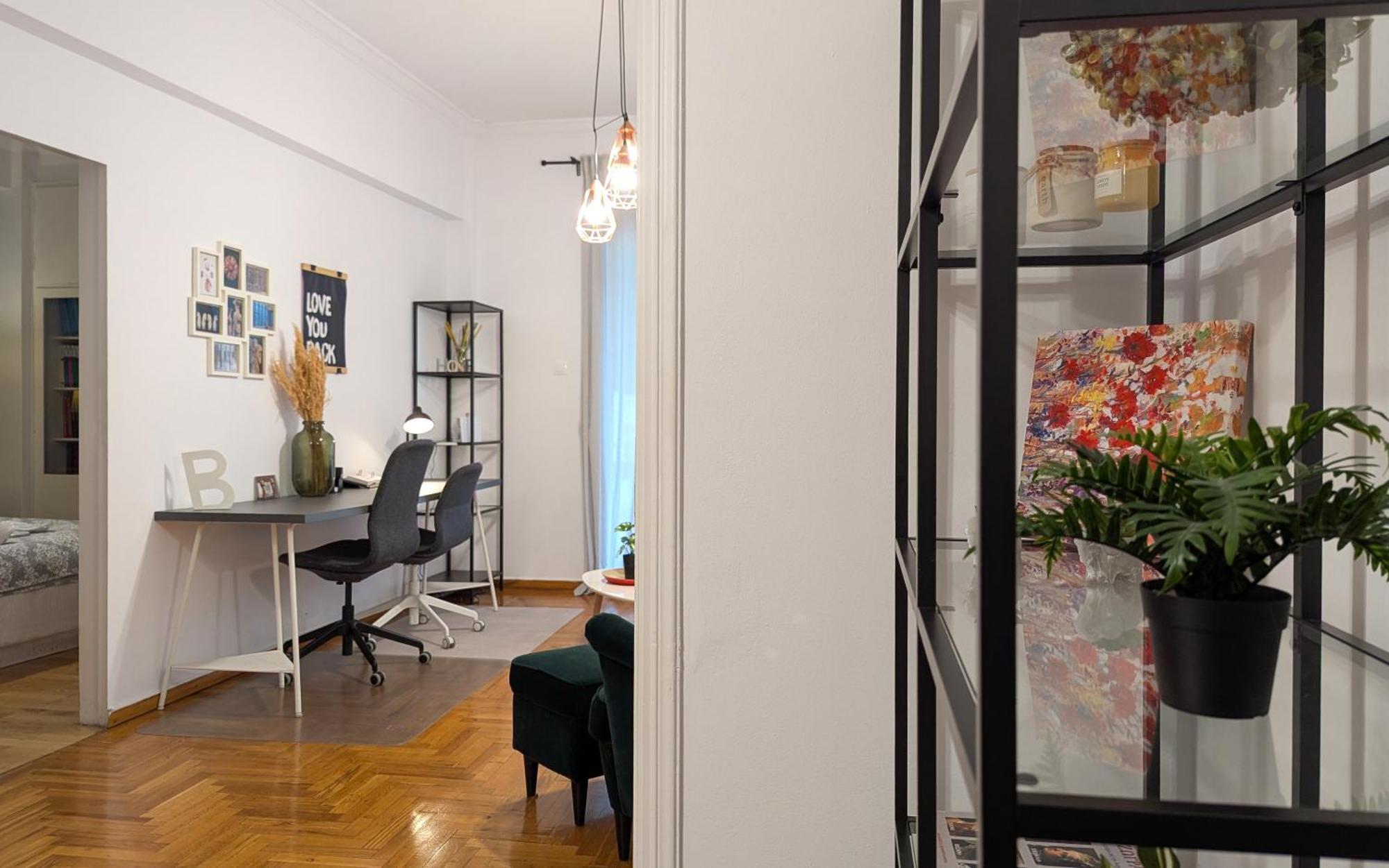 Spacious Apt For 5 Guests Next To Acropolis&Metro Athene Buitenkant foto