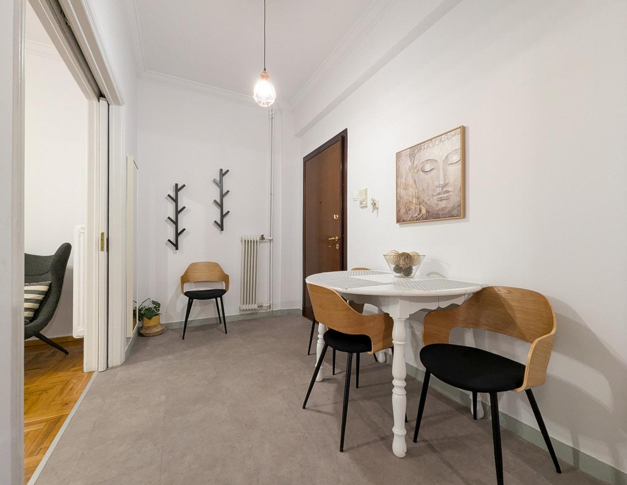 Spacious Apt For 5 Guests Next To Acropolis&Metro Athene Buitenkant foto